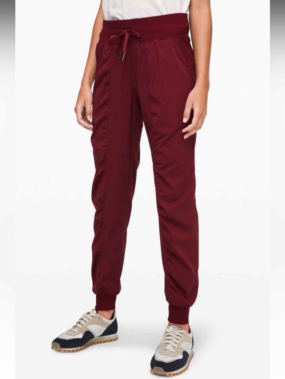Lululemon Dance Studio Jogger Deep Rouge, Size 14
